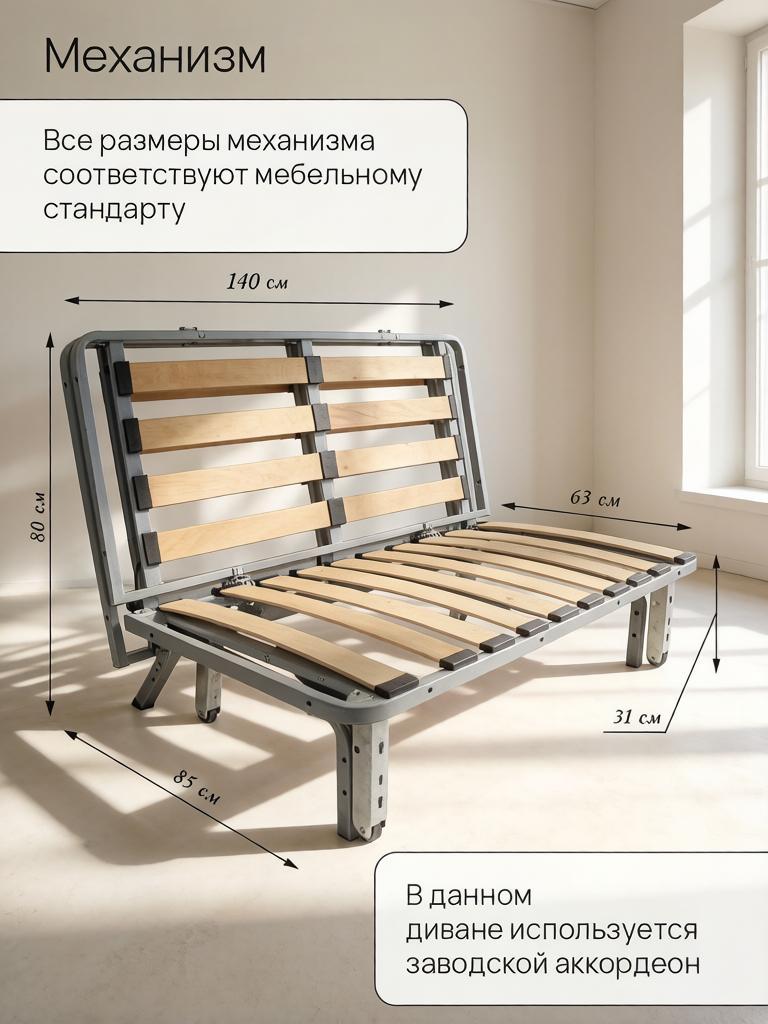 Механизм дивана аккордеон 140. Каркас дивана.