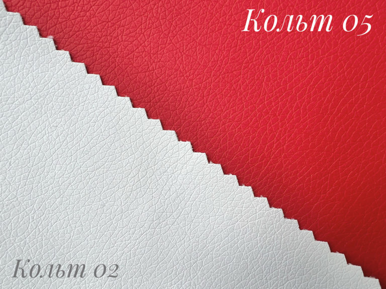 Экокожа кольт 05 красная