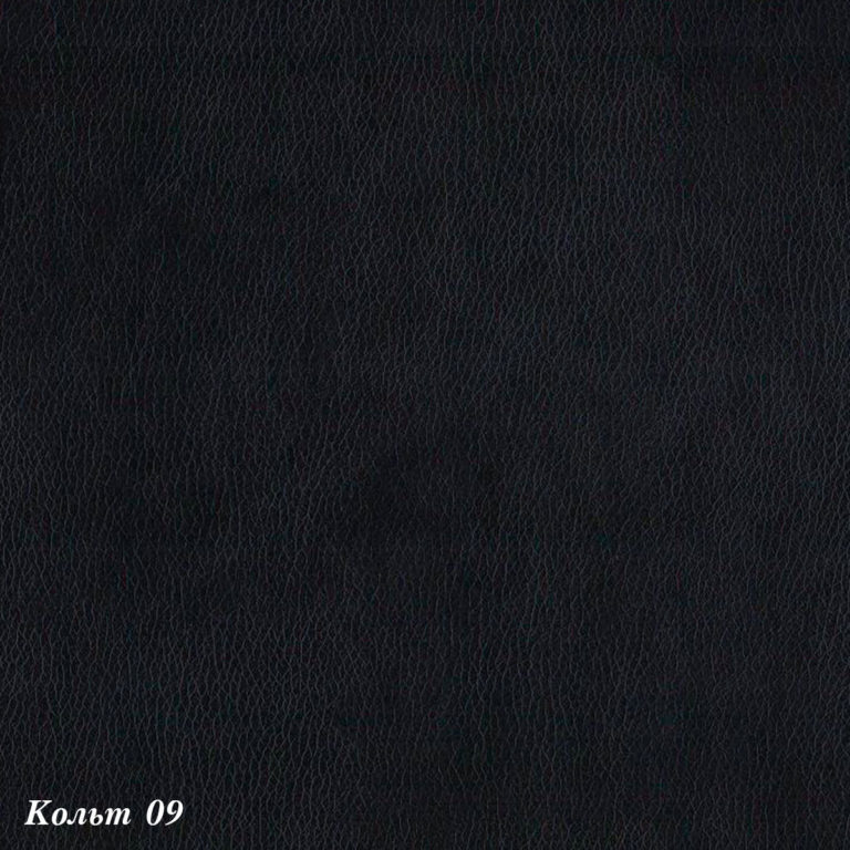 Экокожа кольт 09 матовая черная
