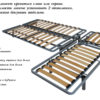 Каркас углового дивана серия "Конструктор"
