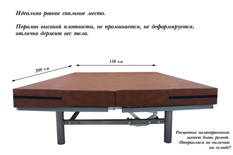 Каркас дивана книжка (финка) серия "Конструктор" с поролоном и наматрасником