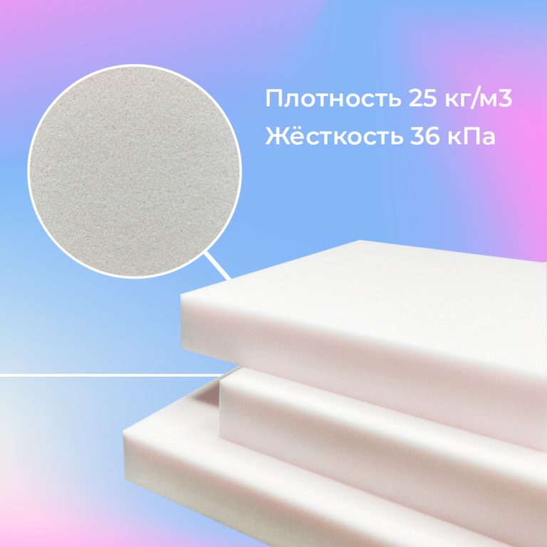 Поролон для дивана аккордеон 80
