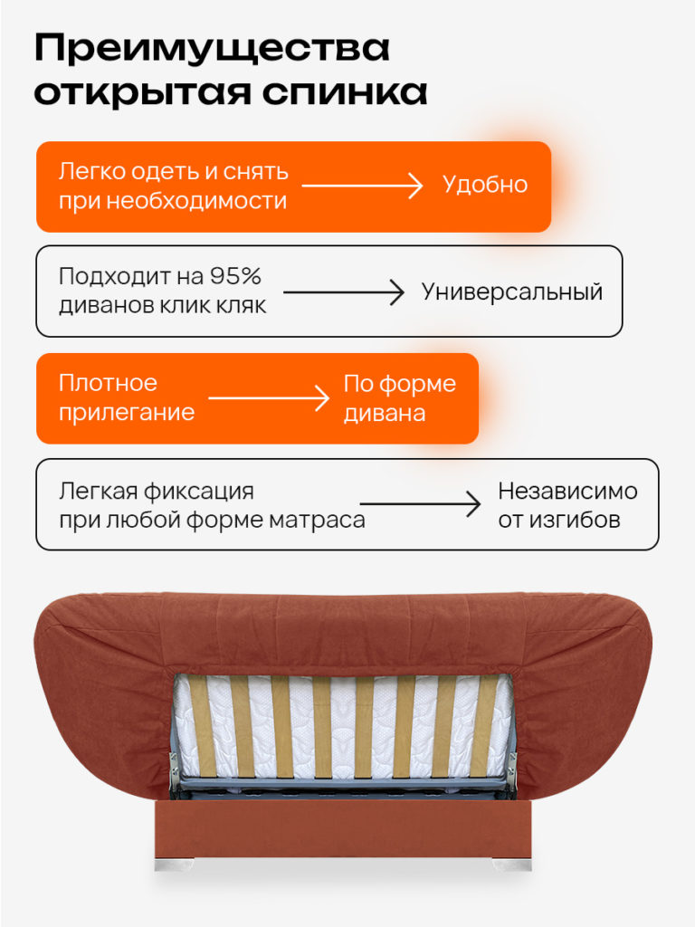 Чехол для дивана клик кляк "Гуммигут"